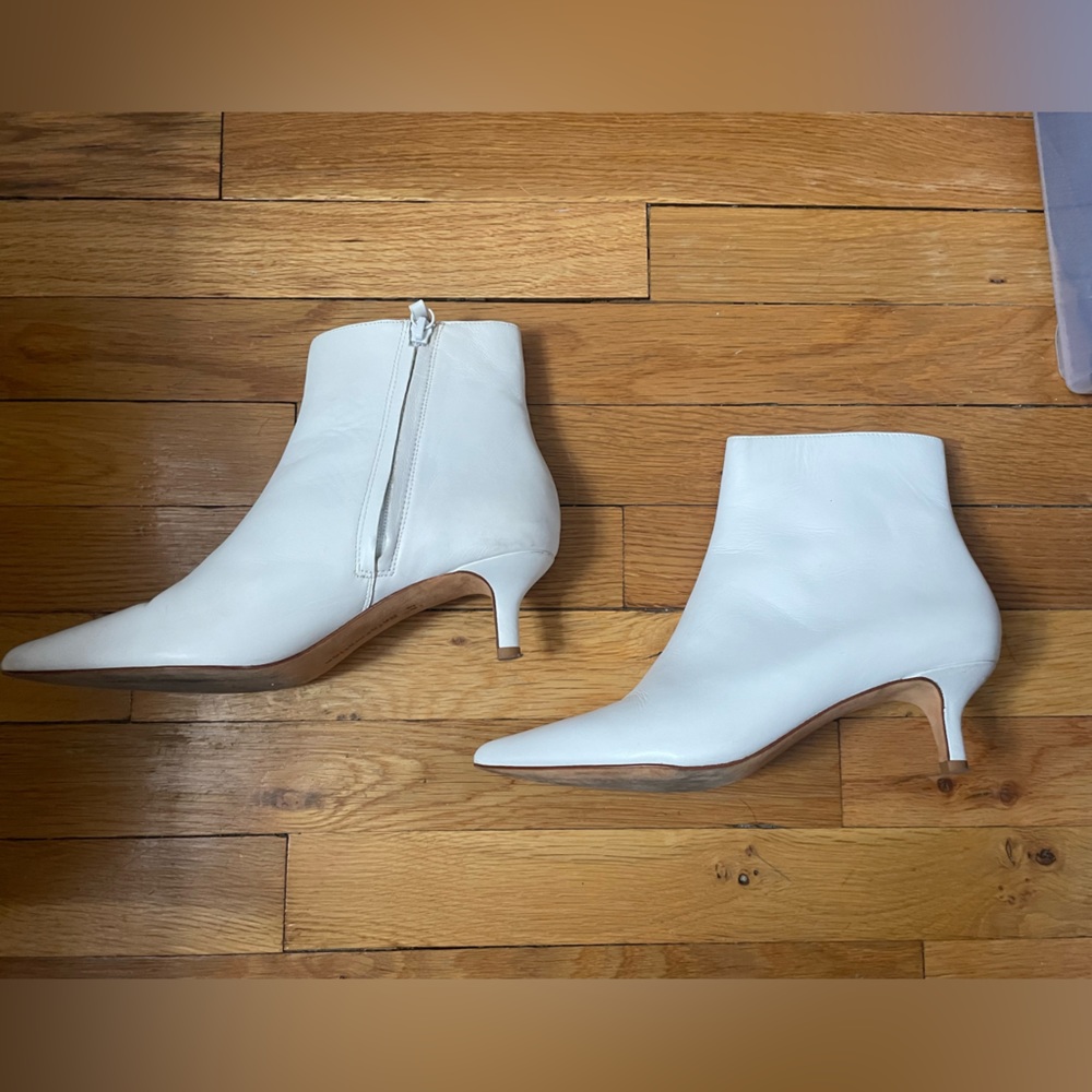 Reformation Charlotte Boot in White